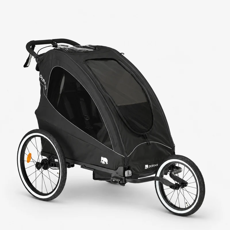 Luxus-Fahrradanhänger, 3-in-1-Kinderwagen und Jogger – für 1 Person