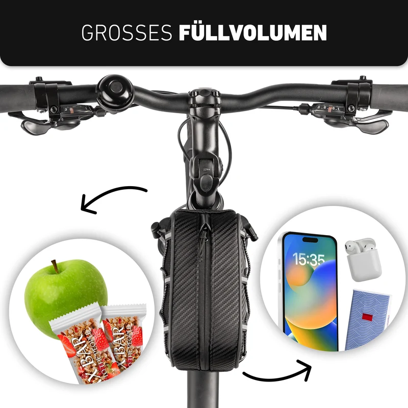 Frame Bag – Oberrohrtasche mit innovativem Adapter