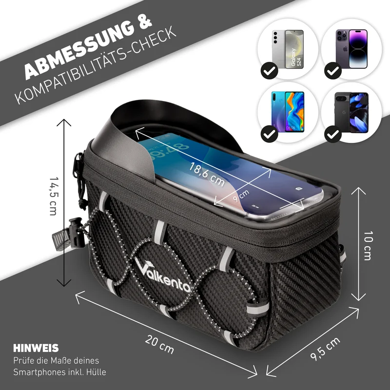 Frame Bag – Oberrohrtasche mit innovativem Adapter