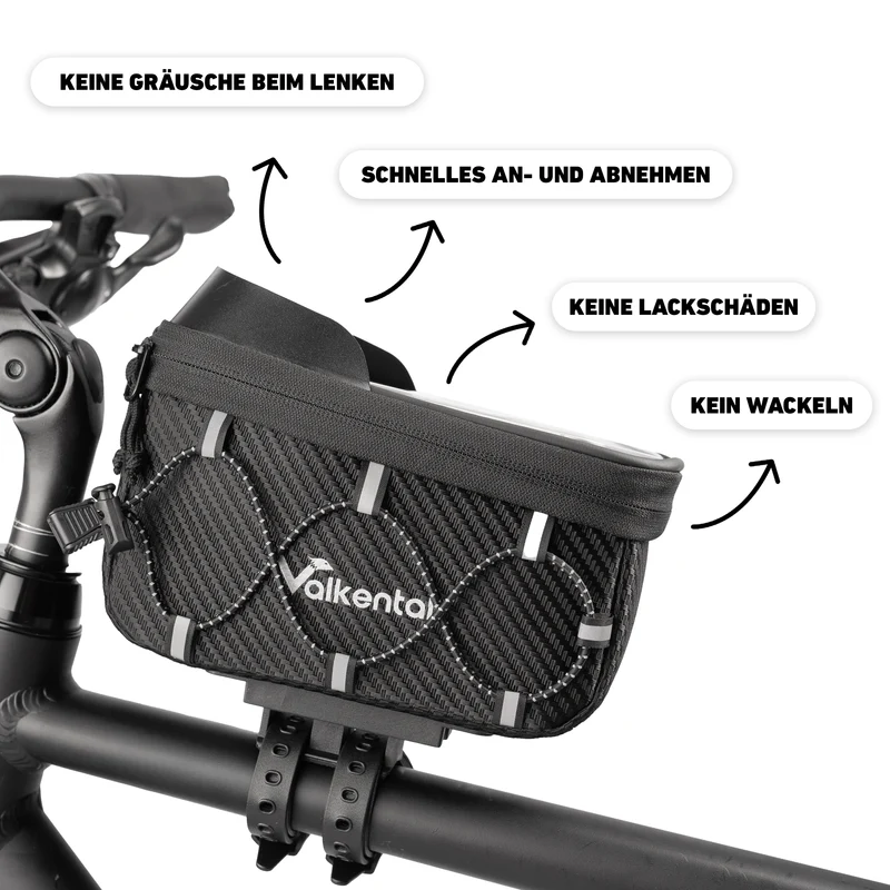 Frame Bag – Oberrohrtasche mit innovativem Adapter