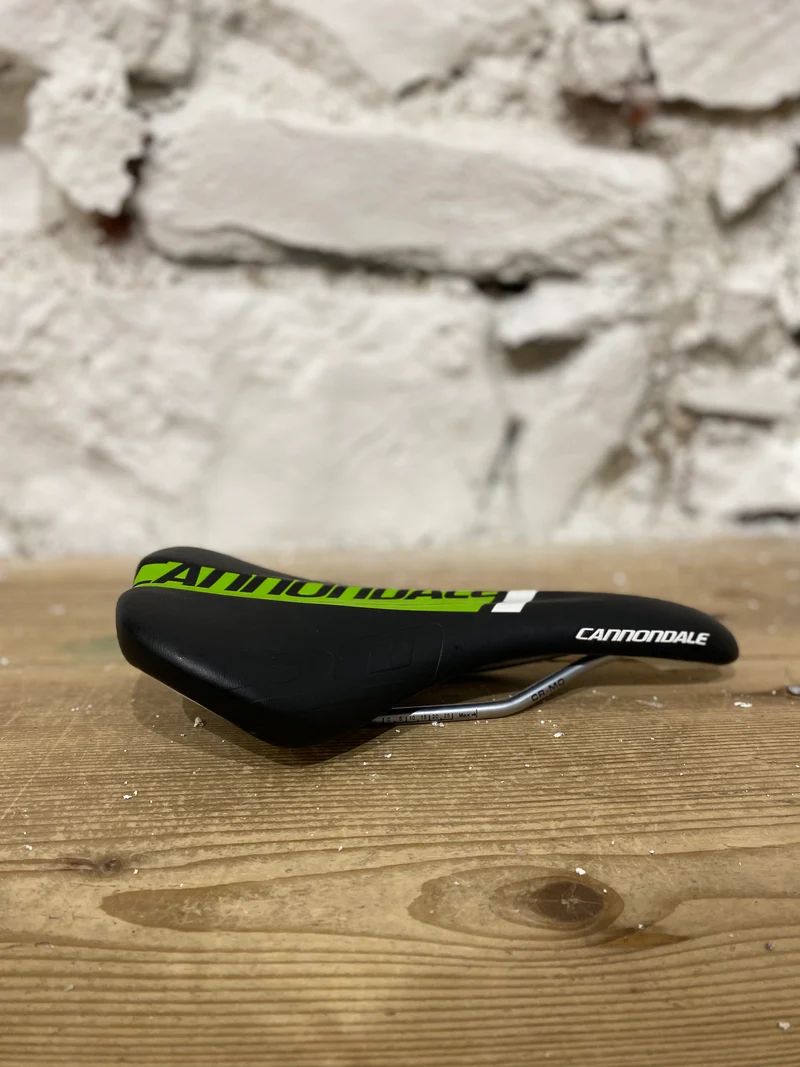 Sattel Cannondale schwarz-grün-weiß