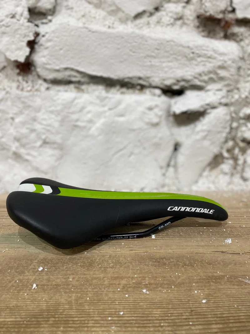 Sattel Cannondale schwarz-grün-weiß