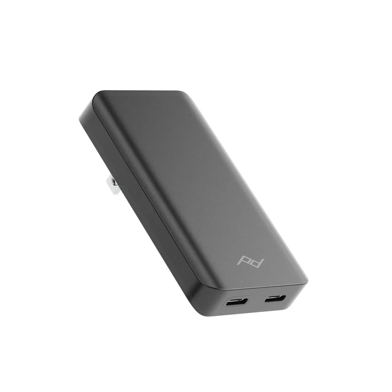 Dual Slim Charger | 65W | Black