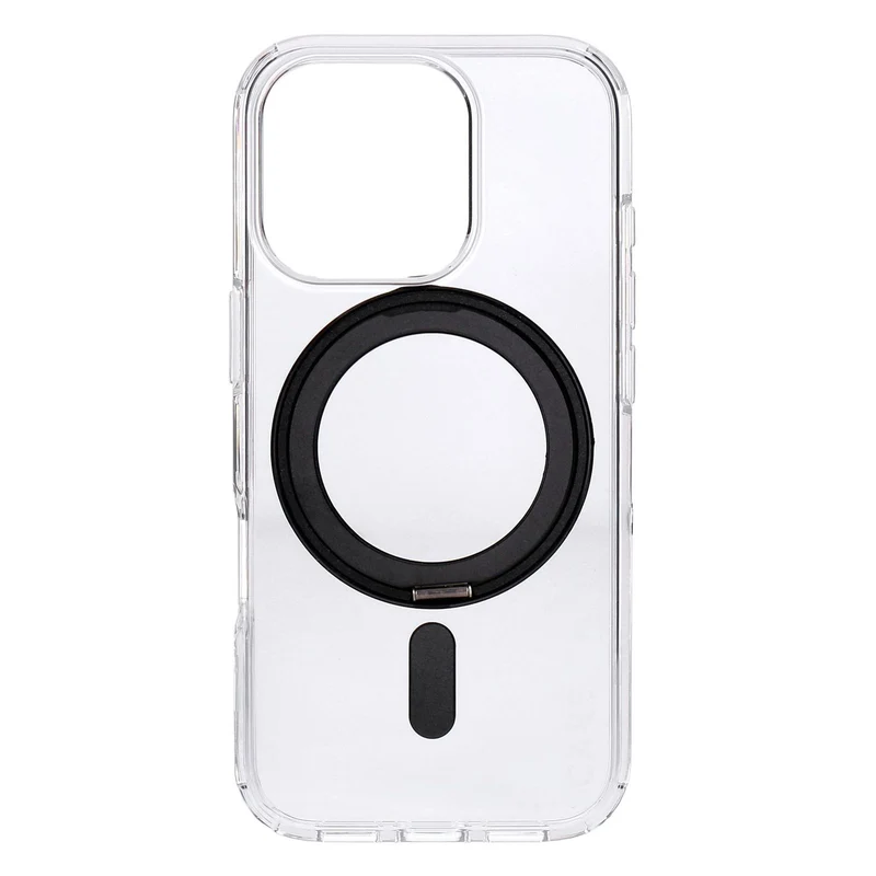 CARE by PanzerGlass Kickstand Case MagSafe Schwarz passend für Apple iPhone 16 Pro