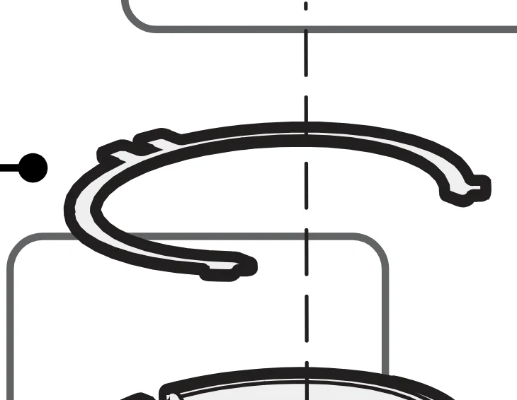 Cervelo HS002 Headset Bearing Micro Shim x3 | HS-865