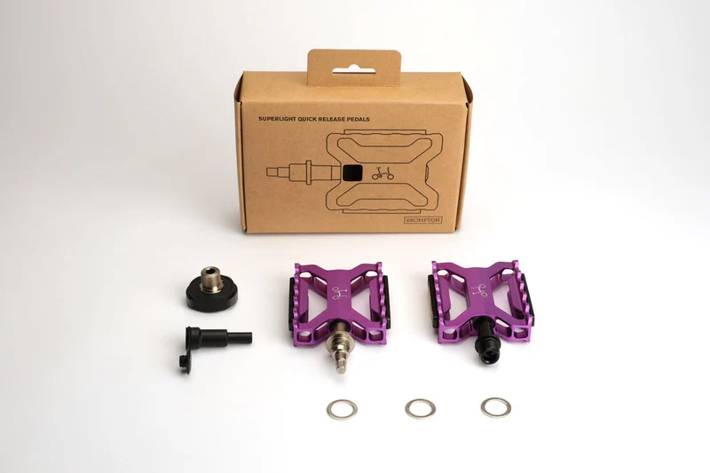 Brompton ColourLab Superlight Quick Release Pedals | Pedale