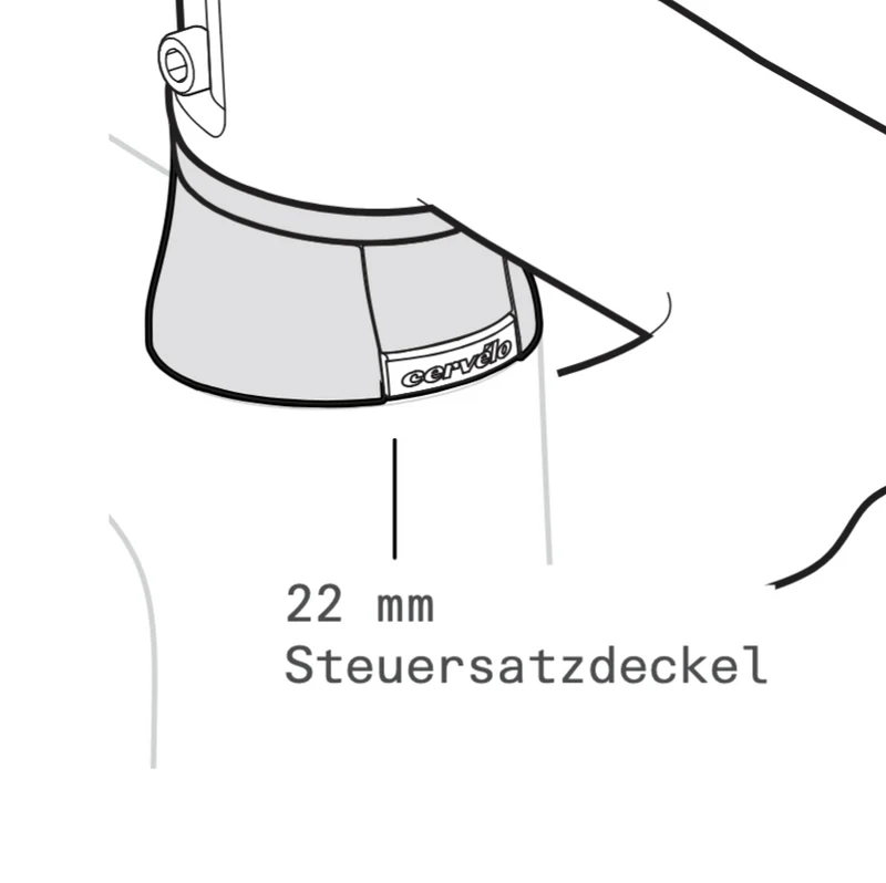 Cervelo Bearing Cap Kit | BC-997 | STEUERSATZDECKEL Set
