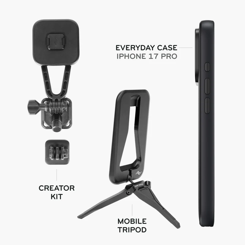 SlimLink Case | iPhone 17 Pro | Charcoal | Bundle 2