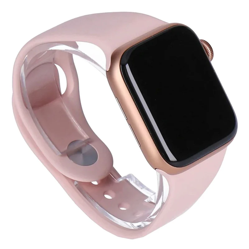Apple Watch SE 40mm GPS Gold Aluminiumgehäuse Sportarmband Sandrosa