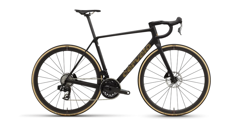 Cervelo R5 SRAM FORCE E1 2x12 Powermeter | 2026 Black/Bronze | Black/Silver