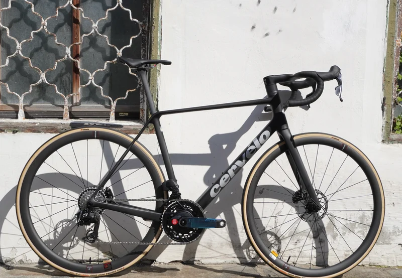 Cervelo R5 SRAM FORCE E1 2x12 Powermeter | 2026 Black/Bronze | Black/Silver