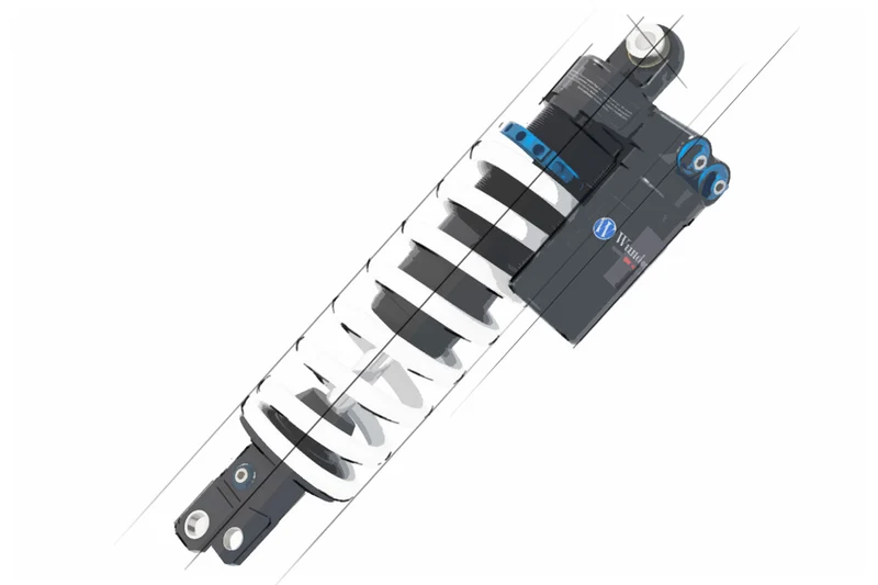 Wunderlich Suspension Shock absorber S1 (without ESA)