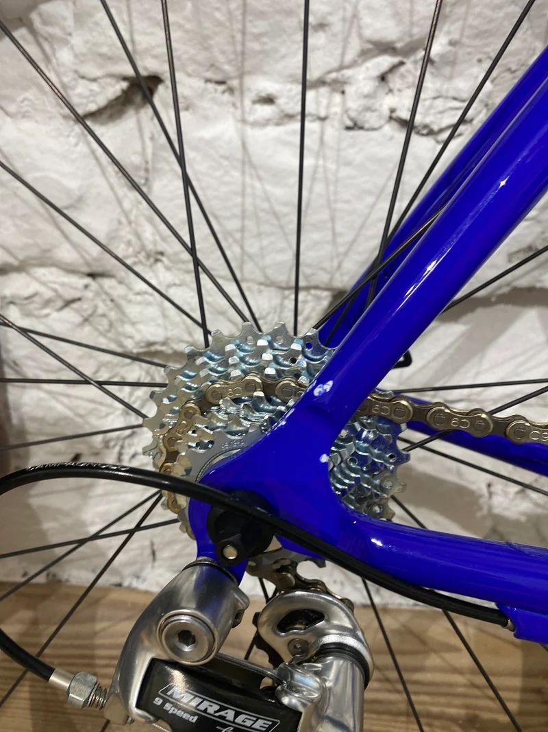 Angliru blau, Campagnolo Mirage