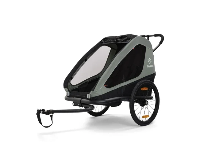 Hamax Traveller Fahrradanhänger für Kinder (2-Sitzer)