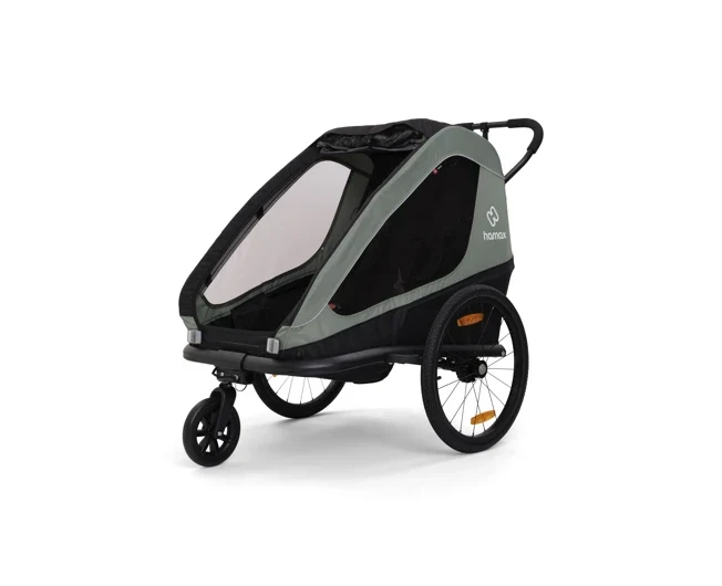 Hamax Traveller Fahrradanhänger für Kinder (2-Sitzer)