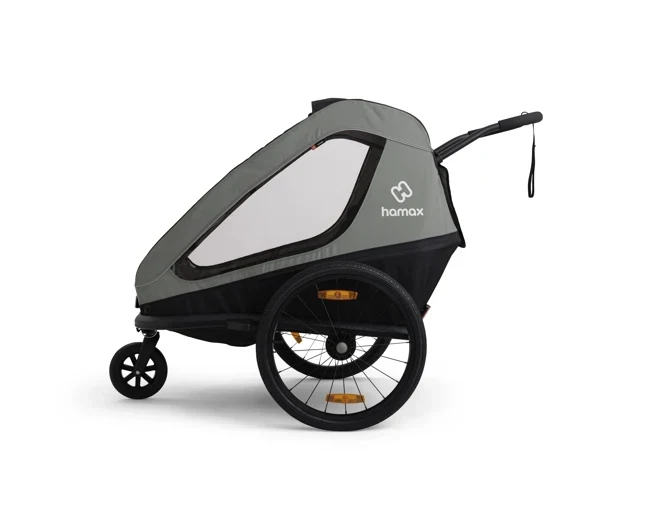 Hamax Traveller Fahrradanhänger für Kinder (2-Sitzer)
