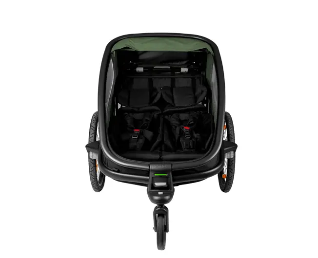 Hamax Outback Fahrradanhänger für Kinder (2-Sitzer)