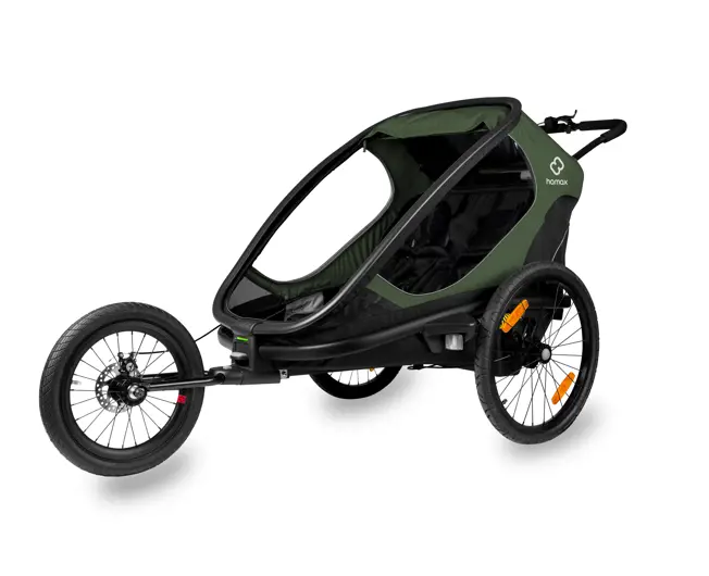 Hamax Outback Fahrradanhänger für Kinder (2-Sitzer)
