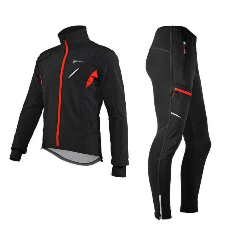 ROCKBROS Winterjas / Kous Herren Windschutz Radsportanzug