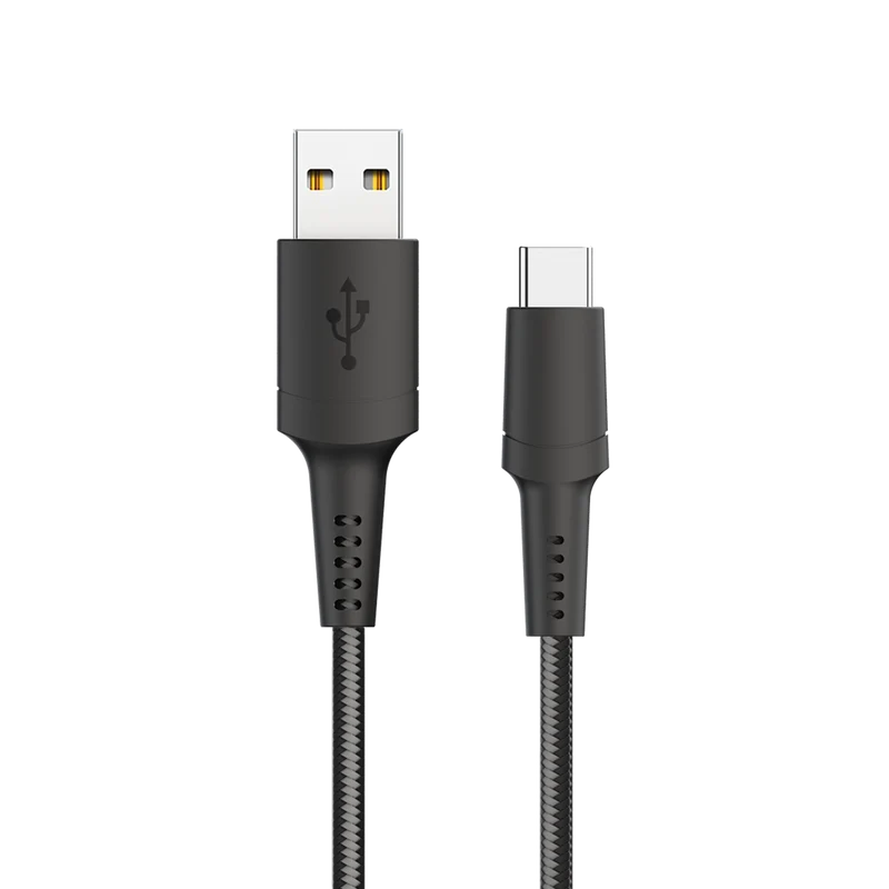 USB Datenkabel "Xtreme" - USB A auf USB Type-C - diverse Längen - grau