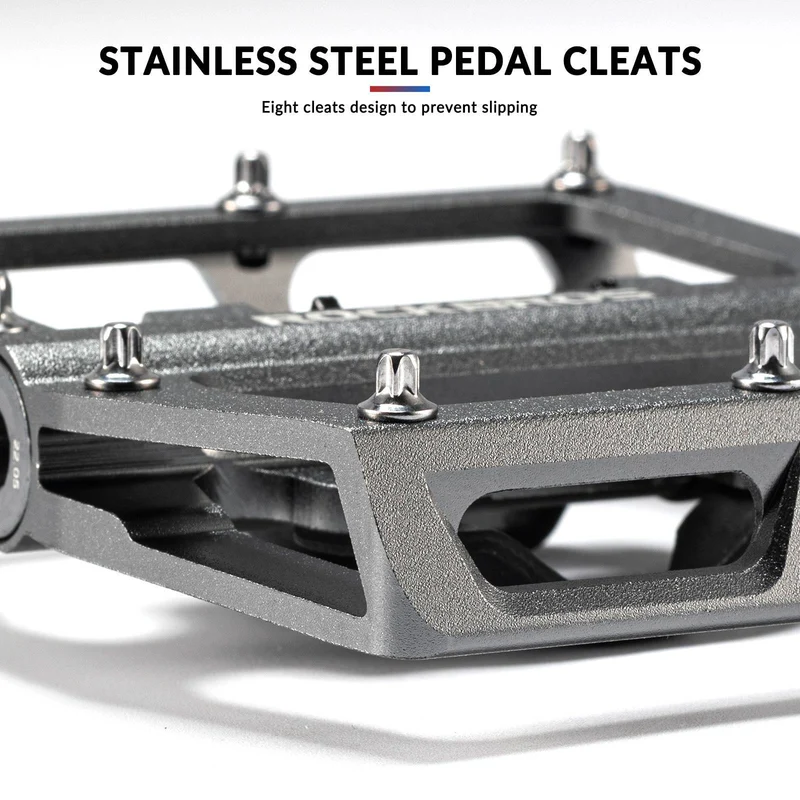 ROCKBROS Fahrradpedale Alu 2 in 1 SPD-pedaal voor MTB Rennrad Stadtrad