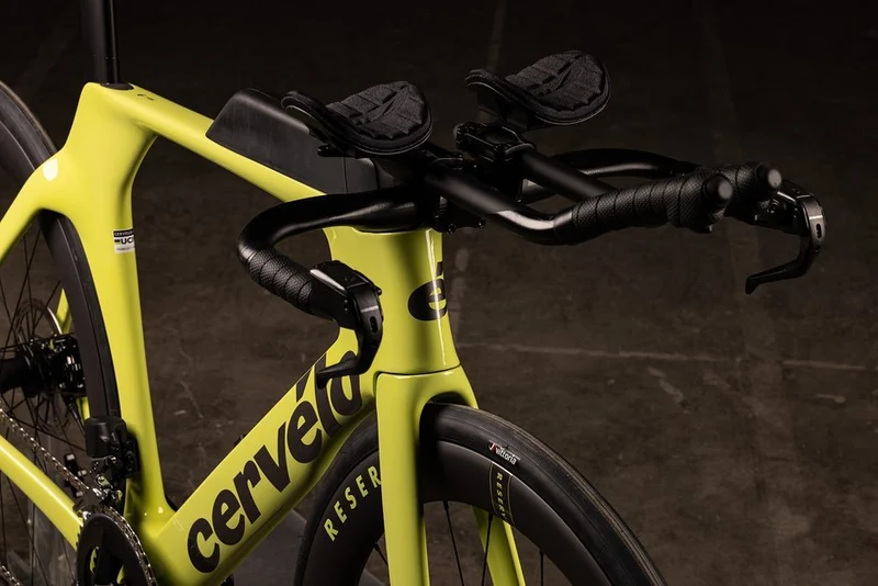 Cervelo P-Series Frameset Paris Green + Reserve Wheels - Limited Edition