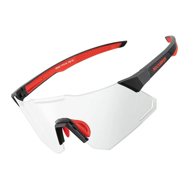 ROCKBROS Sonnenbrille UV400 Schutz Radsportbrille für Damen/Herren