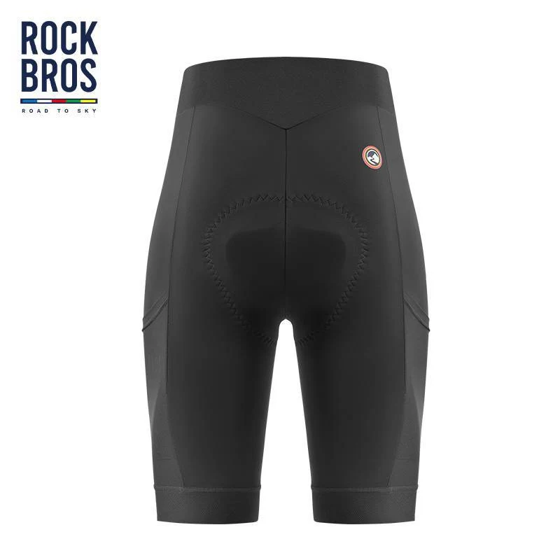 ROAD TO SKY Herren Fahrradhose atmungsaktive Radlerhose met 4D Sitzpolster