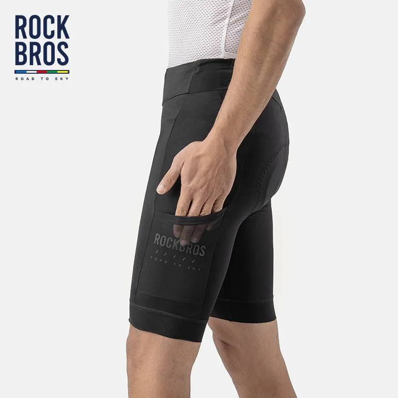 ROAD TO SKY Herren Fahrradhose atmungsaktive Radlerhose met 4D Sitzpolster