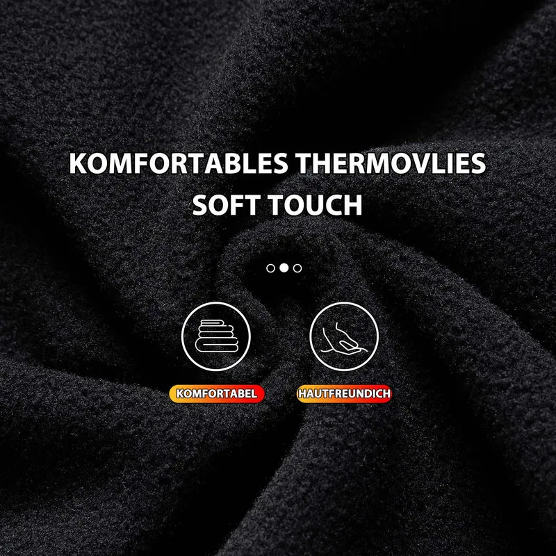 ROCKBROS Winter Skimasker Vlies Bivakmuts voor dames en heren Schwarz Grün