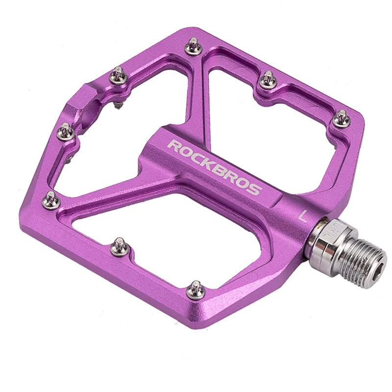Педалі з алюмініевай платформай ROCKBROS 9/16 Zoll для MTB E-Bike Stadtrad