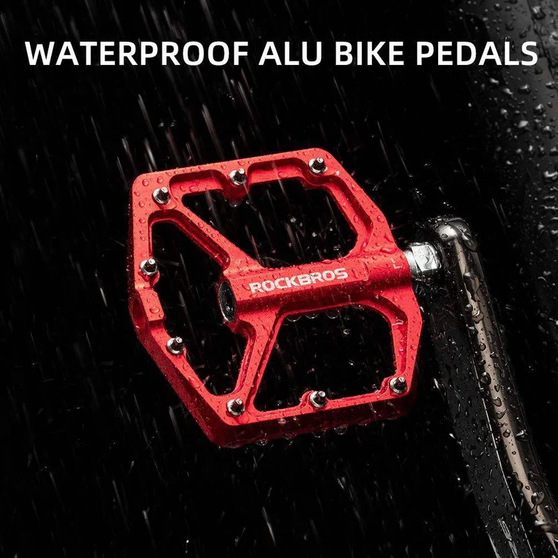 Педалі з алюмініевай платформай ROCKBROS 9/16 Zoll для MTB E-Bike Stadtrad