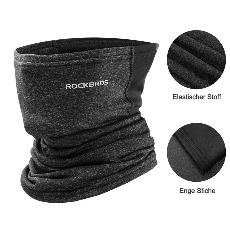Балаклавы ROCKBROS Winter Halbe Multifunktion Atmungsaktiv Gesichtsbedeckung