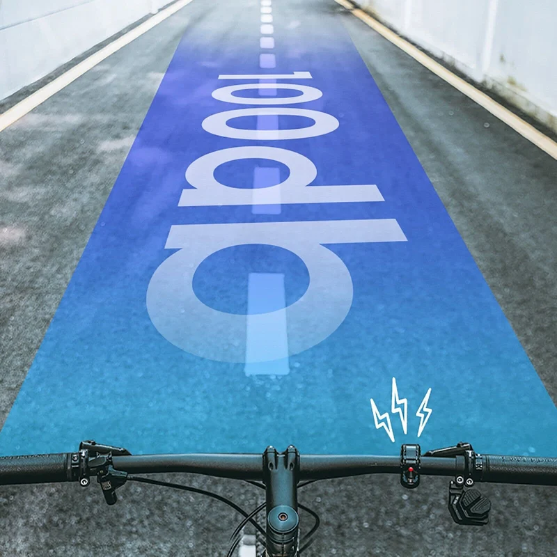 ROCKBROS 100dB Versteckte Fahrradklingel Regenfest en Rostfrei