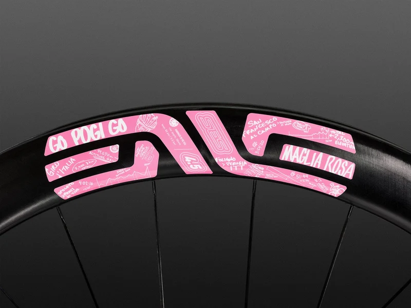 ENVE SES 4.5 Limited Edition Giro d'Italia Pogacar Disc Carbon Wheelset/Laufradsatz XDR/HG
