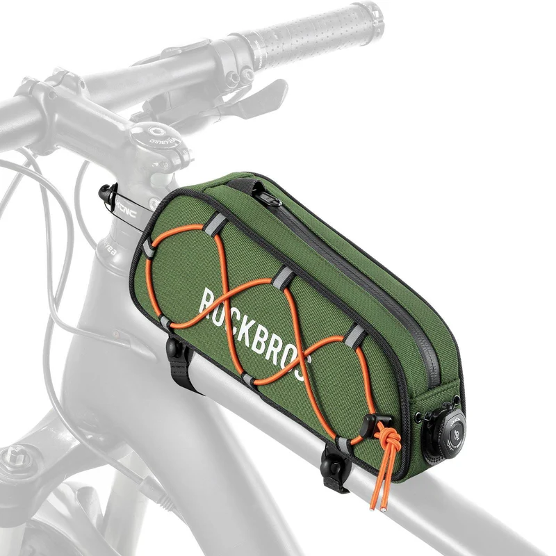 ДАРОГА ДА НЕБА Reflektierende Wasserabweisende Fahrrad Oberrohrtasche
