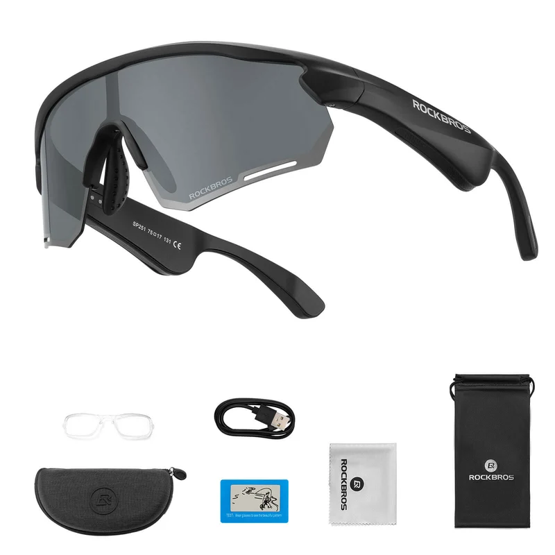 Elektronische Brille Intelligente Fahrradbrille Selbsttönend/Polarisiert