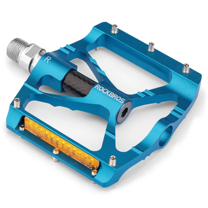 ROCKBROS Alu Fahrradpedale 9/16 Zoll met zwei PVC Reflektoren