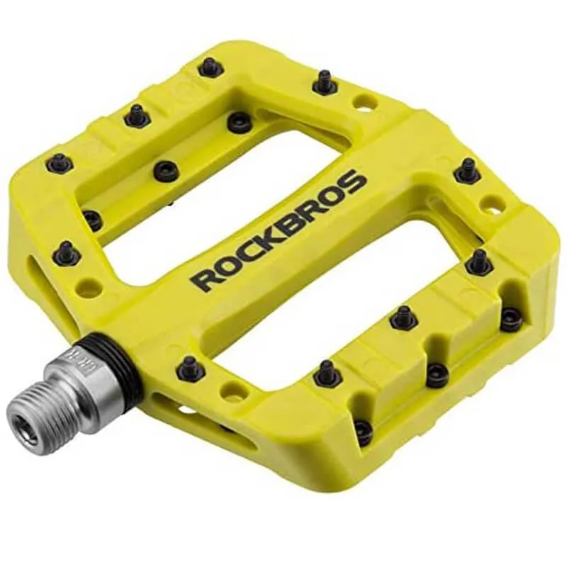 ROCKBROS Fahrradpedale 9/16 Zoll MTB-pedaal met 3 lagers uit nylon