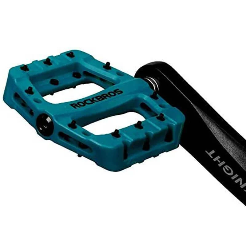 ROCKBROS Fahrradpedale 9/16 Zoll MTB-pedaal met 3 lagers uit nylon
