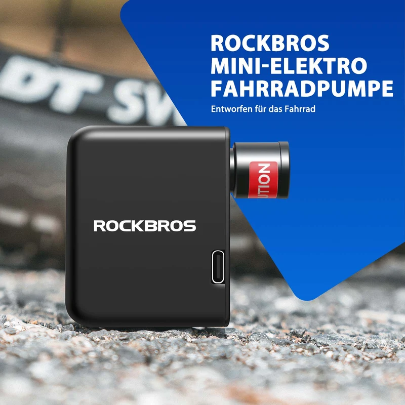 MINI Elektrische Fahrradpomp AS1
