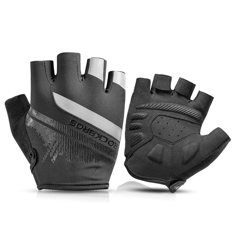 ROCKBROS anti-reithandschoenen met reflecterende halve vingers S-XXL