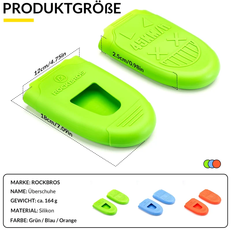 Schuhüberzieher Wasserdichte für Klickschuhe/Rennradschuhe