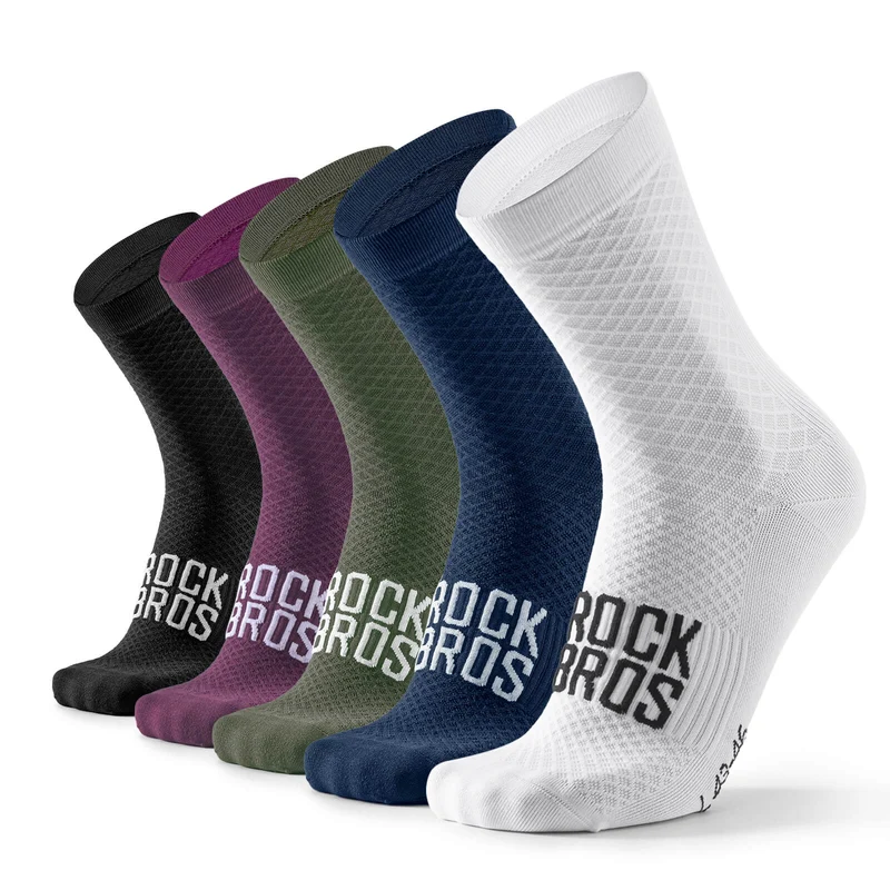 ROAD TO SKY Sportsocken Baumwolle Atmungsaktive Laufsocken voor MTB & Rennrad