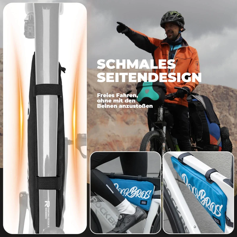 Rahmentasche mit Klettbandverschluss 1,9L - серыя SketchRide