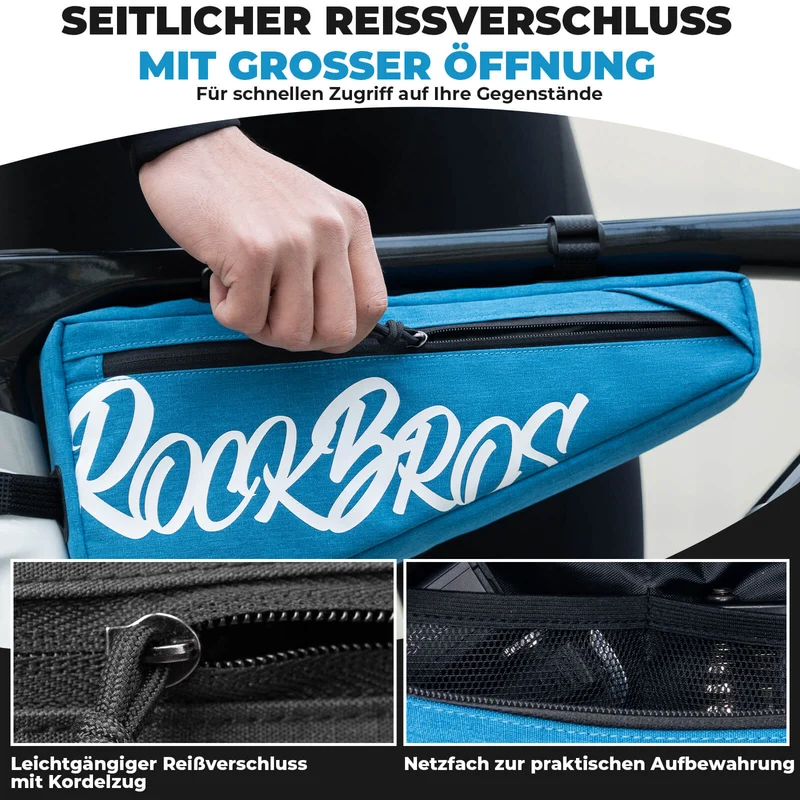 Rahmentasche mit Klettbandverschluss 1,9L - серыя SketchRide