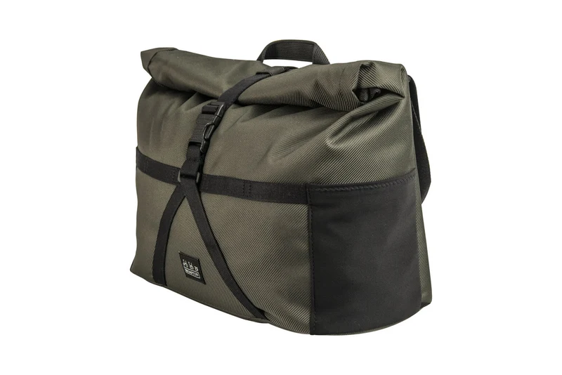 Brompton Borough Tasche/Bag M Olive mit Rahmen - Q101583