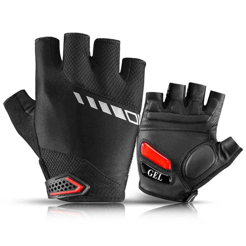 ROCKBROS Halffinger MTB-handschoenen voor heren en dames op het terrein