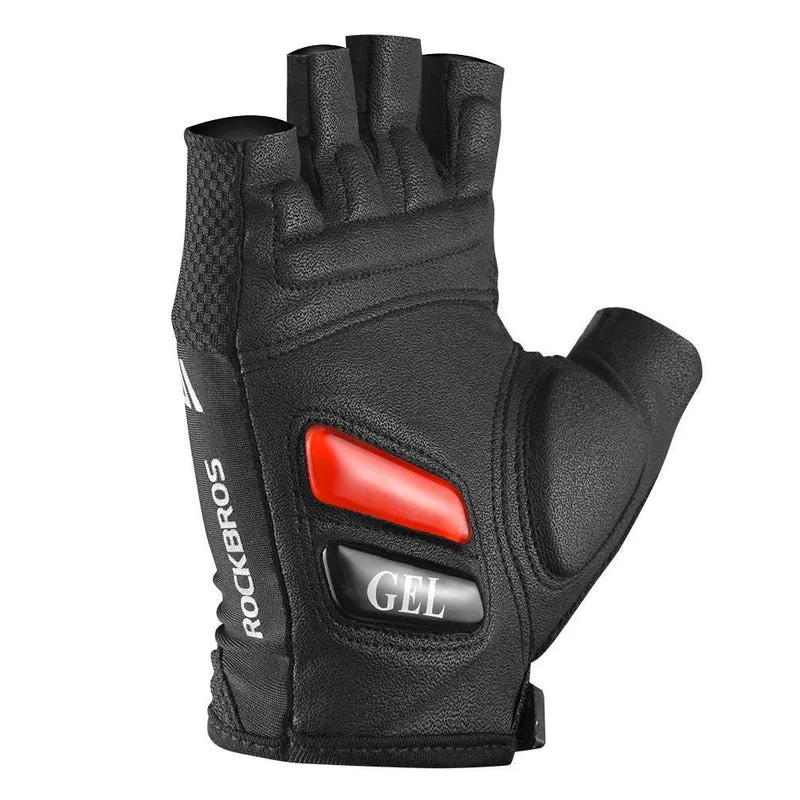 ROCKBROS Halffinger MTB-handschoenen voor heren en dames op het terrein