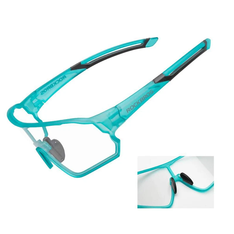 ROCKBROS Photochrome Sonnenbrille Fahrradbrille UV400-Schutz Unisex